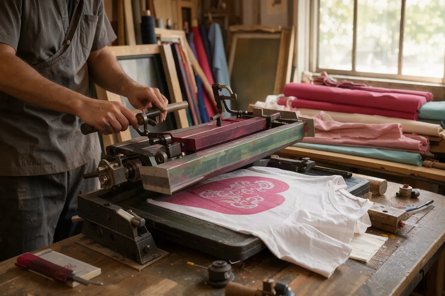 Atelier d'impression LoveTees à Paris